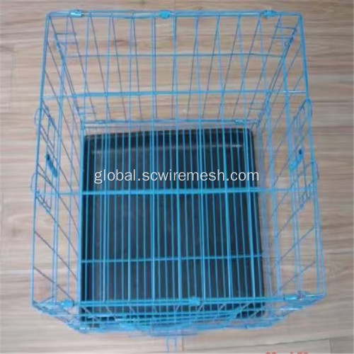 Metal Cage Material Wire Mesh Rabbit / Chicken Metal Cage Factory